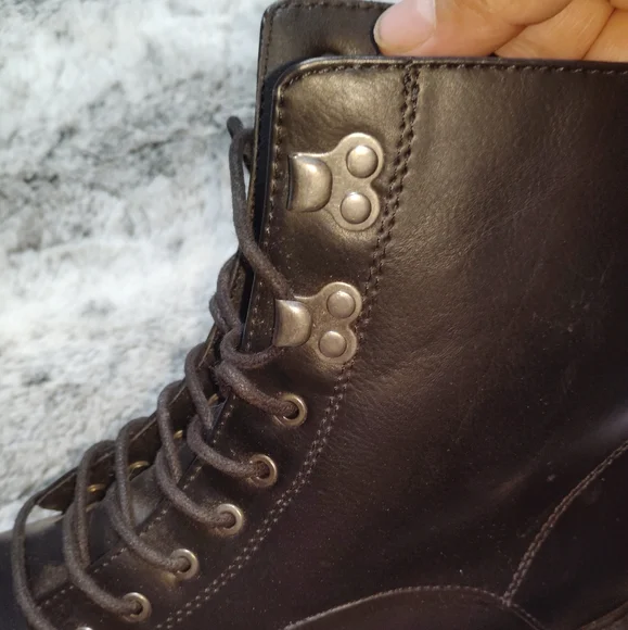 NWT Universal Thread Marta Black Combat Boots - Women's - Picture 7 of 7